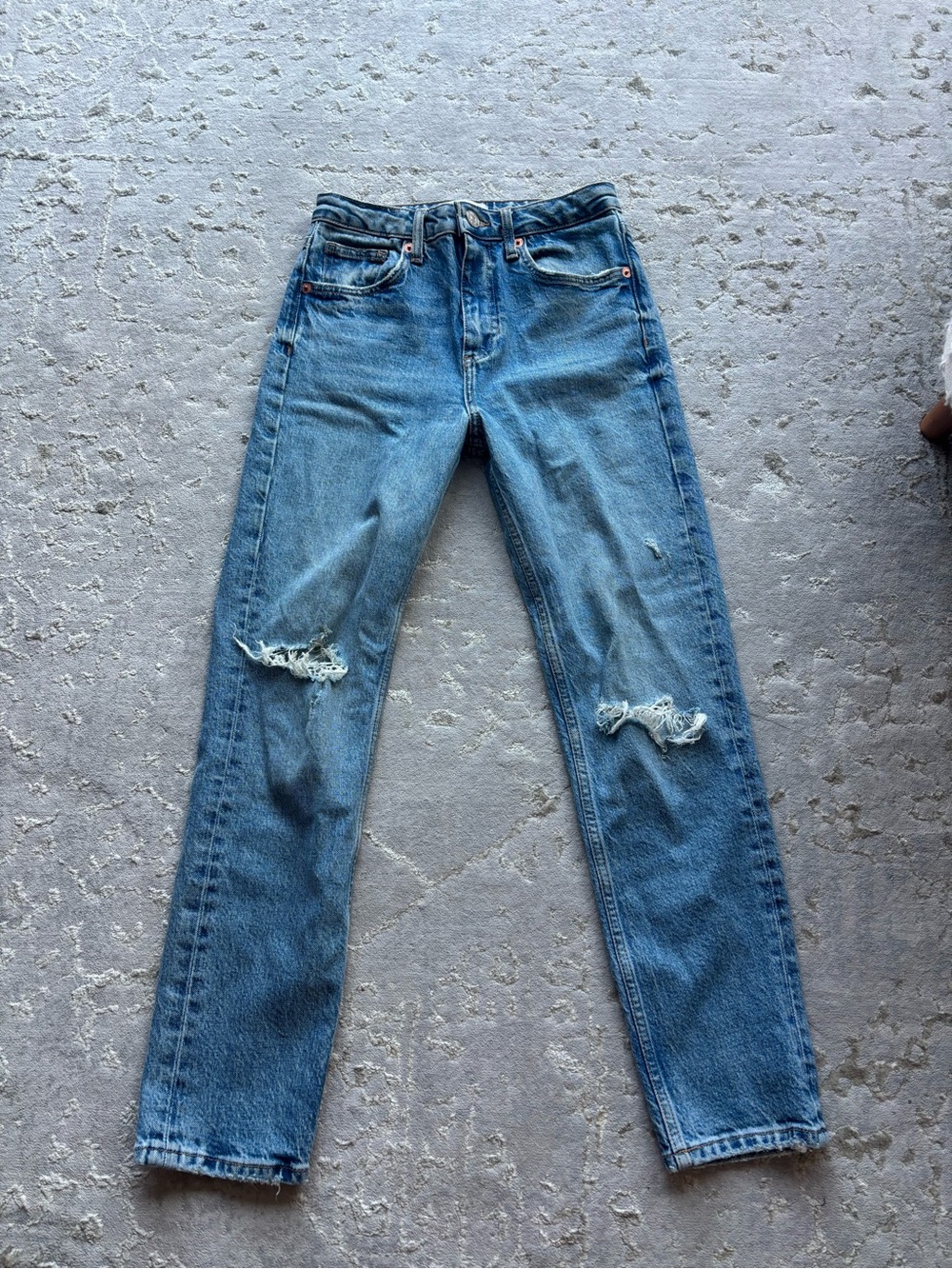 Zara straight leg jeans